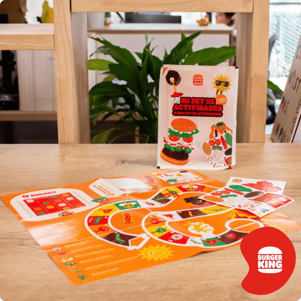 Nachhaltiges Brettspiel Burger King