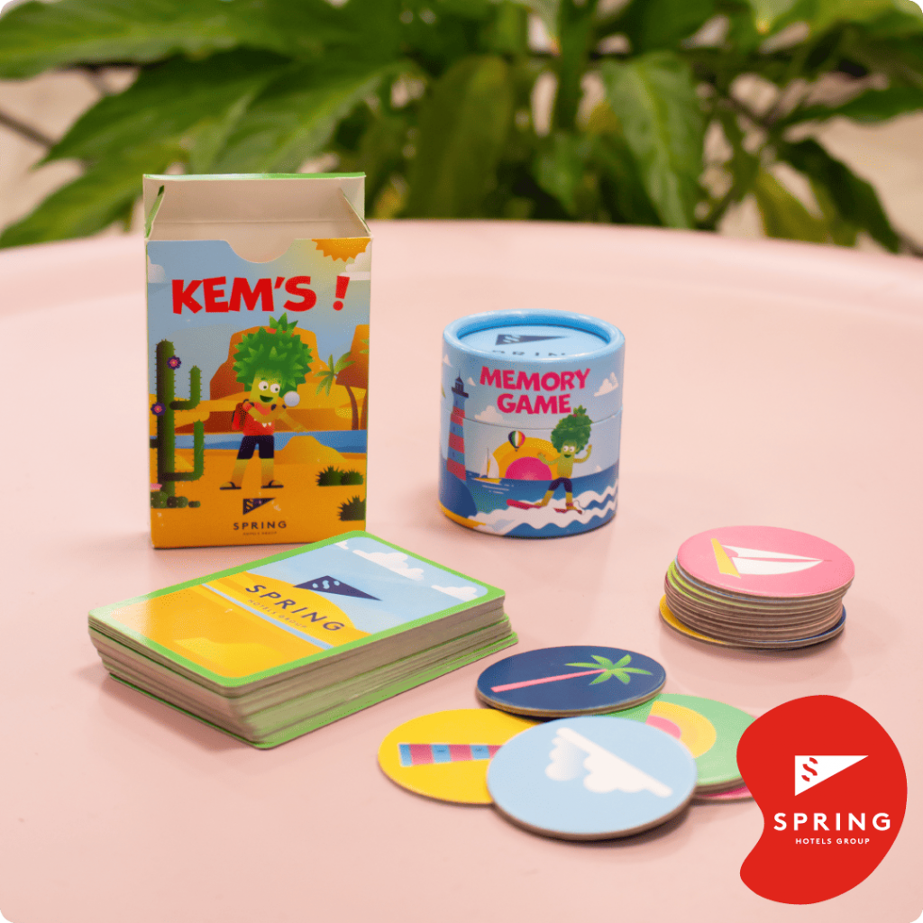 Spielesammlung: Memory & Kem's - Spring Hotels