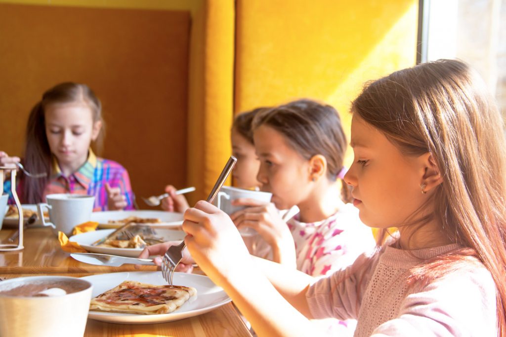 Kindergeburtstag im Restaurant