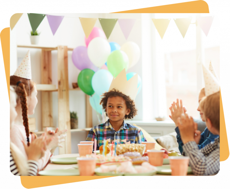 Kindergeburtstagsfeiern in Restaurant