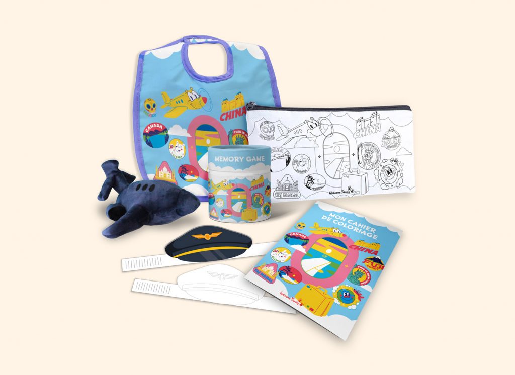 Geschenkset für Kinder „Ferries“