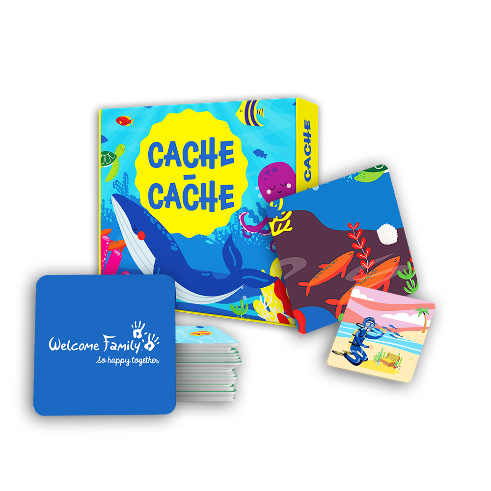 Spiel für Kinder - Cache Cache