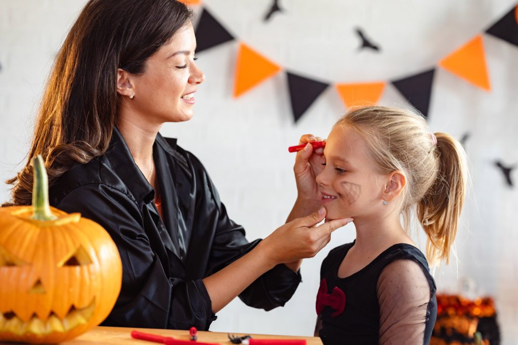 Professionelles Halloween-Make-up